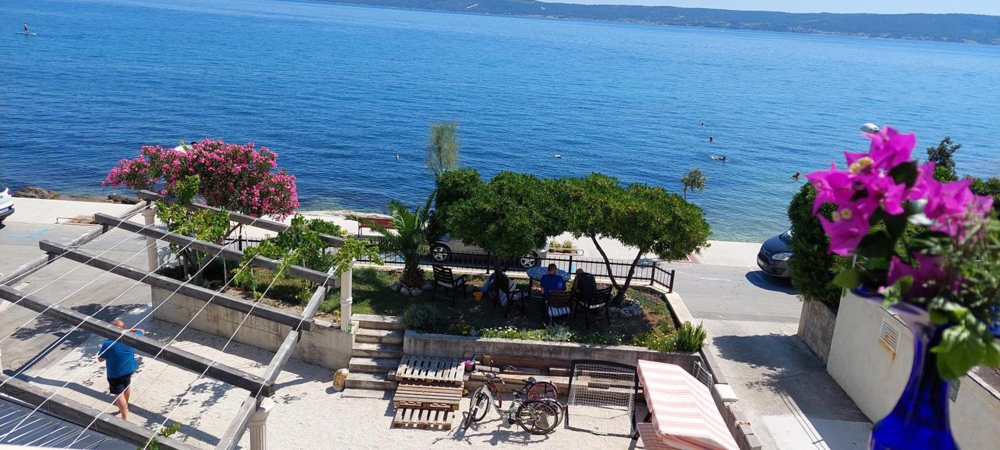 Apartman Figaro Pogled Od Milijun Dolara, 2 Tusa, 2 Wc Kaštela エクステリア 写真
