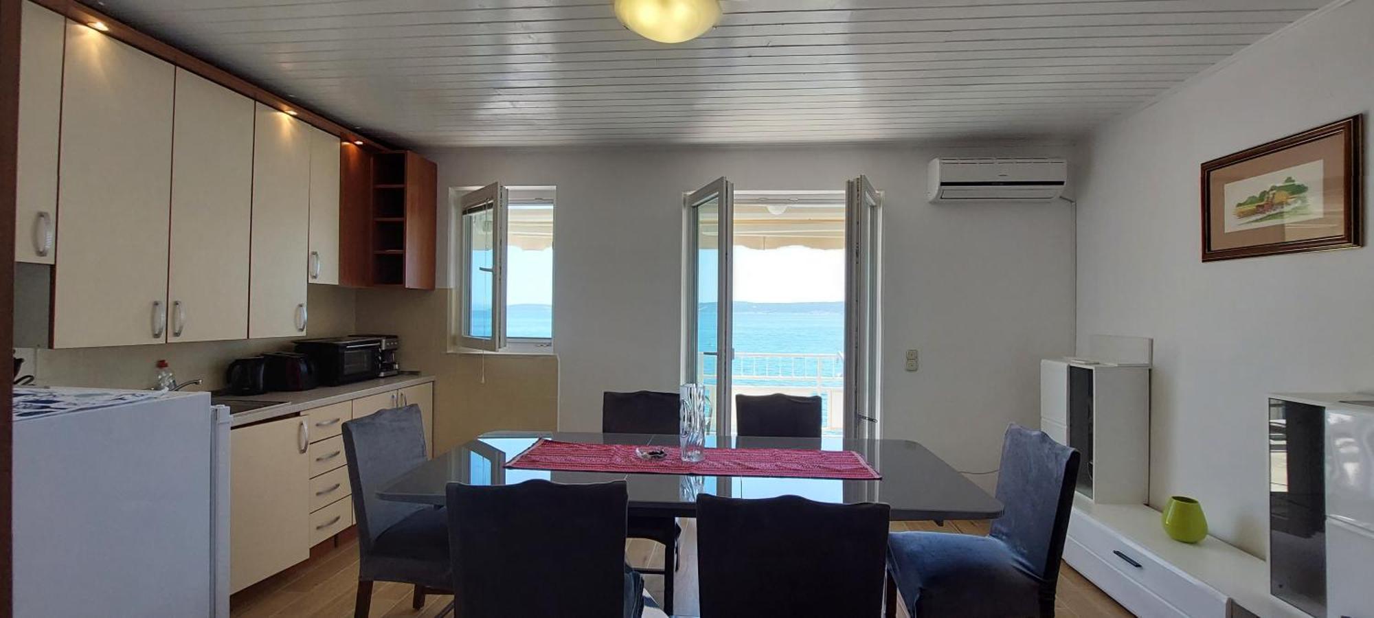 Apartman Figaro Pogled Od Milijun Dolara, 2 Tusa, 2 Wc Kaštela エクステリア 写真